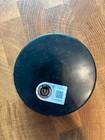 Martin Brodeur Signed Hall Of Fame Logo Puck New Jersey Devils Nhl Hof  jsa Coa