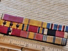 Wwii Us Army Philippines Officer Legion Of Merit Japanese Made Ribbon Bar L  k  