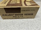 Vintage 1955 Kalart Editor Viewer Eight 8mm Movies   Collectors  Original Box