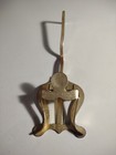 Vintage Brass Music Stand Sheet Music Holder Harp Lyre Instrument Marching Band