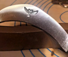 El Valiente Mexican Tranchete  Saca Tripas  Horn Knife  D2 Steel Blade  Sheath