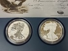 2012 American Eagle Ase San Francisco Two-coin Silver Proof Set W  Ogp   Coa
