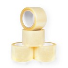 Premium Adhesive 1 6 Mil Clear Carton Sealing Tape 3  X 110 Yards 24 Rolls