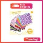 Moukeren 100 Pcs 10 X 10    Cotton Quilting Fabric Squares In Bulk