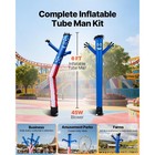 Uimoso Inflatable Tube Man With Blower Fan  1 15 Hp  6 Ft Waving Dancing Figure