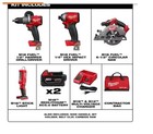 Milwaukee 2998-24 M18 4-tool Combo Kit brand New Ship s Free  Look At Pics