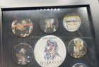 Madonna World Tour  nfl Halftime Show Buttons Framed