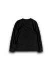         Stone Island Plain Black Long Sleeve T-shirt   Sweatshirt Size M 