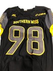 Game Worn Used Southern Mississippi Golden Eagles Football Jersey Small  98