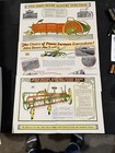 3 Vintage 1930 1931 John Deere Sales Brochures - Spreader Plow Rake Moline Ill