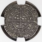 Henry Vi Groat Ngc Xf-45 Great Britain England Silver Coin Calais Cabinet Toning