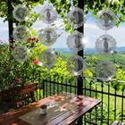 Stainless Steel Bird Deterrents For Outside Patio  Reflective Bird Scare Devices