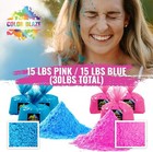 Color Blaze - 15lbs Pink   15lbs Blue Color Powder Gender Reveal Baby Girl Holi