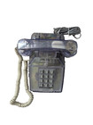 Vintage Transparent Clear Touch Tone Desk Telephone