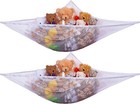 Stuffed Animal Organizer Hammock  2-pack Mesh Toy Storage Net For Kids  Expan   