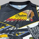 Indian Motorcycles Jersey Men Medium Long Sleeve Light Performance Stretch Biker