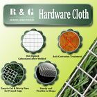 R   G Hot-dip Galvanized Hardware Cloth - 1 2 In X 1 2 In Opening 19 Gauge