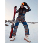 Nwt Free People All Prepped Printed Ski Suit Jumpsuit One Piece Fp Movemen Size