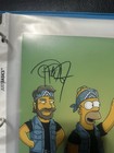 Cheech And Chong Simpsons Autographed 8x10 Photo W  Coa
