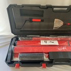 Plonic Red Drywall Skimming Blade Kit 10 14 24 32 40   Pole   Case
