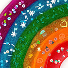 Okaybee 6 Pack Glitter Crunchy Slime Kit Rainbow Slime For Kids   Nib