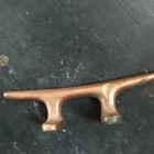 Vintage Antique  4 25 Inch Bronze Boat Dock Cleat