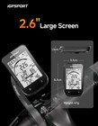 Bsc100s Gps Bike Computer Wireless  2 6   Lcd Display 40h Rechargeable Waterproo