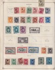 Egypt Old Collection On Scott Album Pages Dr James Lowe Estate  Q277
