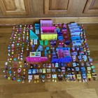 Shopkins 200  Piece Bundle Cars Mart Donuts Food