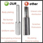 2 Pcs 1290 Shock Extension shock Extension Is 3   3 Inches X 3 8-24 Inch