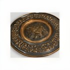 Vintage   Antique Cast Iron Rembrandt 3d Relief Portrait Wall Plaque Large Heavy