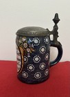 Antique Merkelbach   Wick German Hand-painted Beer Stein   c 1879-1921