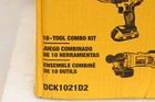 Dewalt 20-volt Max 10-tool Cordless Combo Kit W 2  2 0ah Batt   dck1021d2 