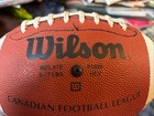 Vintage Wilson Cfl Football Ball Old Logo F1605 Inflated Not Leather