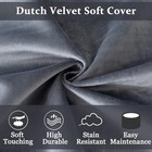  Bean Bag Chair For Adults With Memory Foam Filler Included  Big Kids Beanbag 
