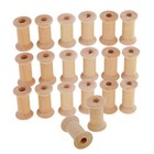 50 Pieces Vintage Wooden Sewing Tools Empty Thread Spools Sewing Notions