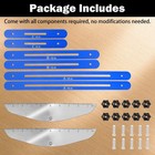Stair Tread Template Tool  Feiton Stair Gauge Set Shelf Layout Measuring Scri   