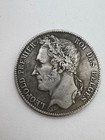 Belgium Coin 5 Francs 1832 Leopold
