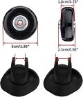 Set Of 4 Luggage Suitcase Replacement Wheels Repair Kit 50x18mm
