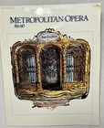 Metropolitan Opera Season Books Lot 88-89   89-90 Vintage Zeffirelli Designs