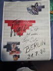 Pink Floyd The Wall Berlin 1990 Poster Rock   Pop Signed By Roger Waters