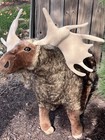 Melissa   Doug Giant Life-like Moose Plush Stuffed Animal 41  X 38  High Retired