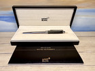 Montblanc Meisterstuck Solitaire Doue Carbon Steel Classique 163 Rollerball Pen