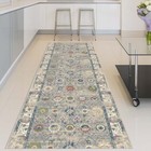 Runner Soft Color Carpet  Hallway Floor Rug  Boho Runner Rug  Narrow Hall Rug