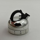 Vintage Revere Ware Classic Tea Kettle  3501 Kitchen Timer 60 Minute - Works