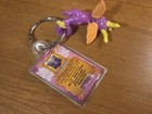 2007 Wendy s Legend Of Spyro The Eternal Night Cynder Dragon Keychain   Card