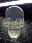 Skull Summit Collection Clear Gothic Paperweight Figurine Translucent Halloween