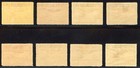 Thailand 1925 First Air Mail Issue Scott  C1-c8 Mint Vf Og Hinged Scarce Set  