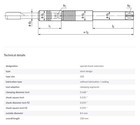 Emuge Fz111900 102  8 Short Tap Extension Gr 102 k  vkt 0 131spez-gb Nob nos