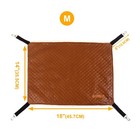 Joyelf Cat Hammock Bed  Medium Reversible Pet Cage Hammock Hanging Soft Cat B   